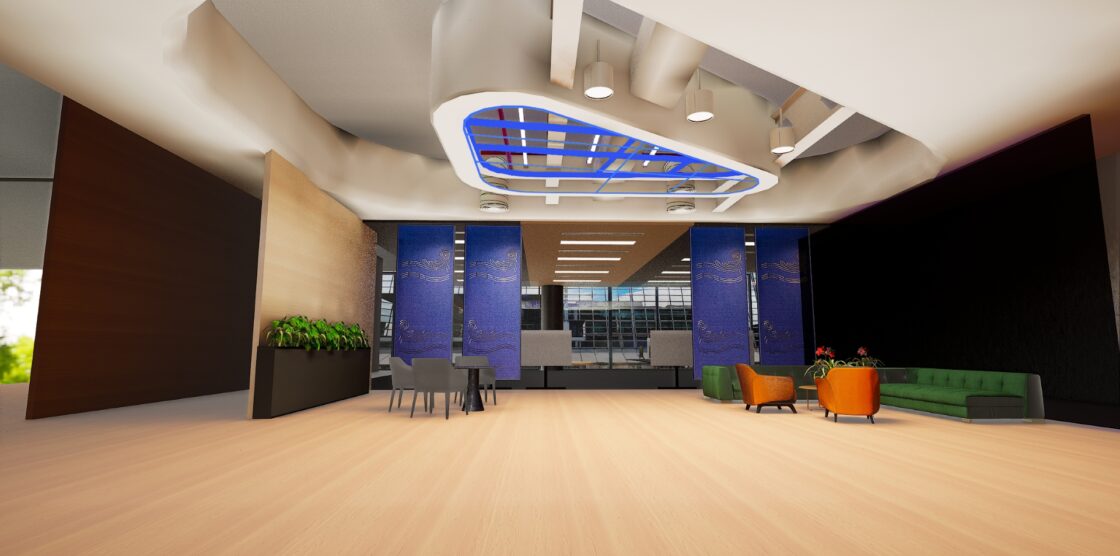 American Express London Interior